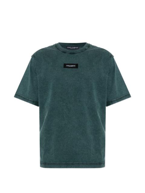 Dolce & Gabbana logo-plaque T-shirt