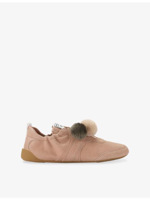 Chloé Kick Suede Ballet Flats