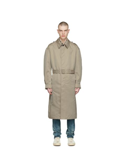 TOM FORD Beige Polyester Trench Coat