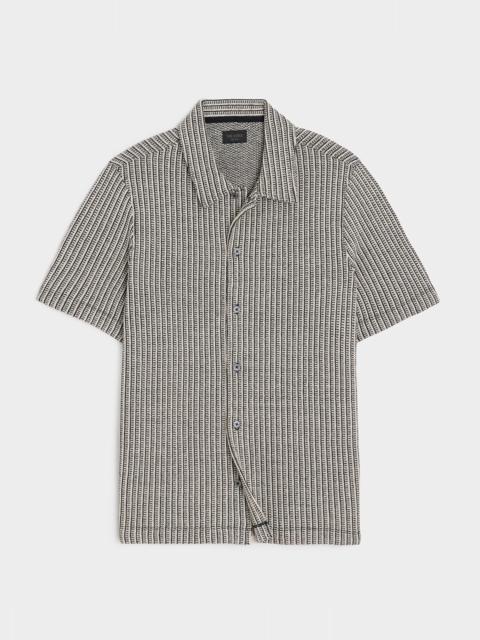 TODD SNYDER Ribbed Cotton Shirt