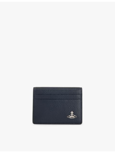 Vivienne Westwood Logo-plaque faux-leather cardholder