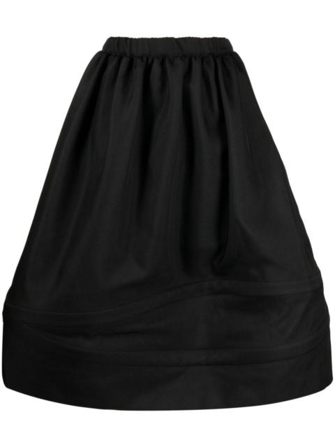 Comme des Garçons Comme des Garçons bell-shape full skirt