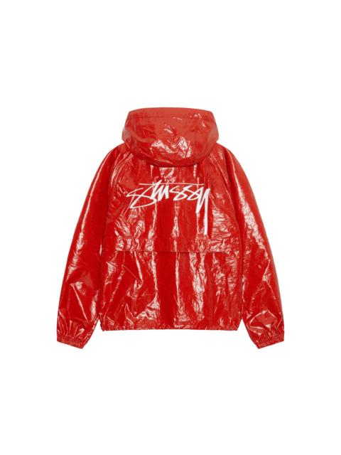 Stüssy Stussy Beach Shell Coated Ripstop Jacket Red