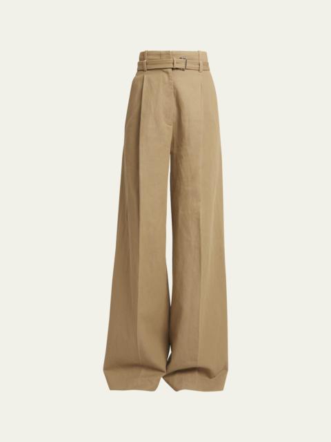 Proenza Schouler Dana Pant in Cotton Viscose