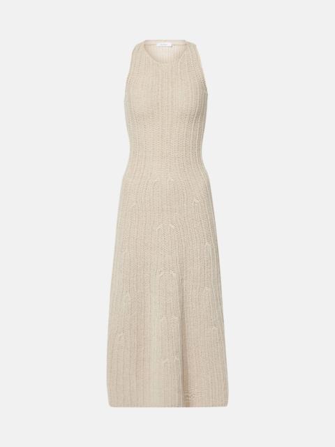 Max Mara Uccio linen and cotton maxi dress