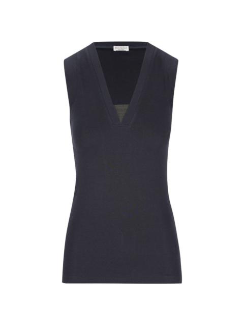 Brunello Cucinelli V-neck top