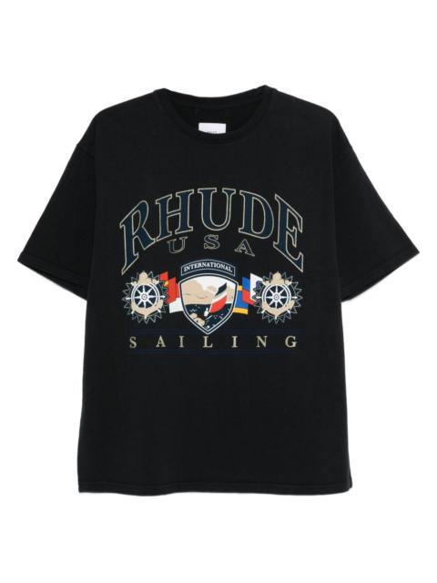Rhude Sailing Icon T-shirt