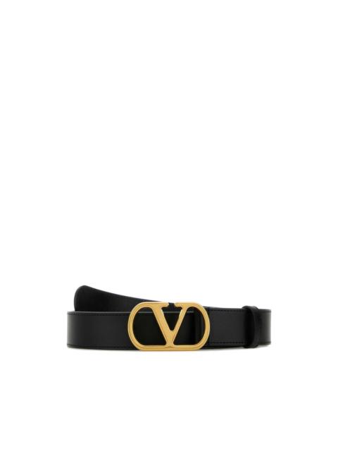 Valentino Vlogo leather belt