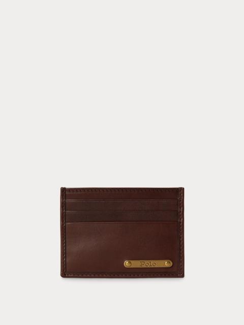Polo Ralph Lauren Burnished Leather Card Case