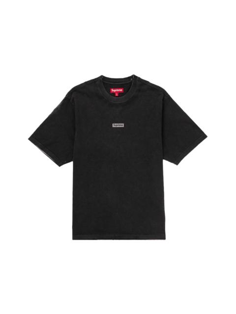 Supreme Supreme Overprint Small Box S/S Top Black