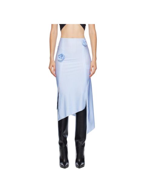 COPERNI Blue Flower Midi Skirt