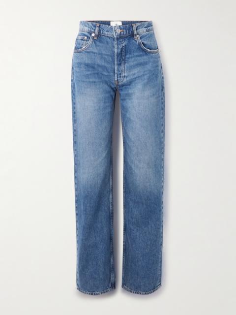 ANINE BING Gavin High-rise Wide-leg Jeans
