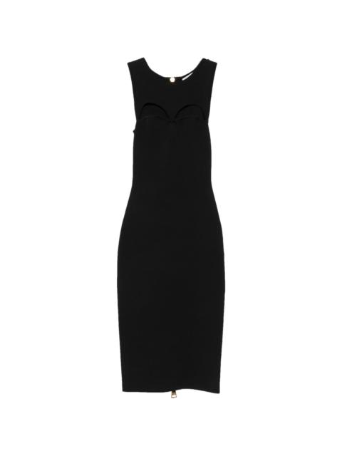 ELISABETTA FRANCHI Elisabetta Franchi Cut-out Rear-zip Dress