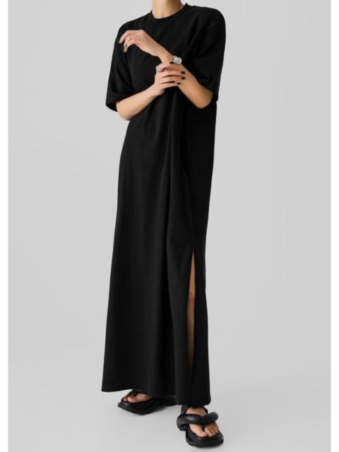 The Frankie Shop Lou Oversized Tee Dress - Black