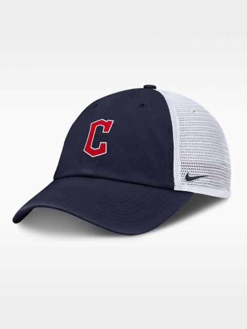 Nike Cleveland Guardians Club Men's Nike MLB Trucker Adjustable Hat