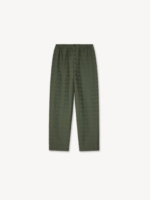 KENZO 'KENZO Weave' jogpants in cotton jacquard