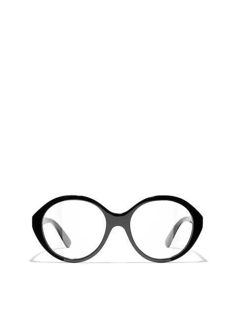 CHANEL CH3459 round-frame acetate eyeglasses