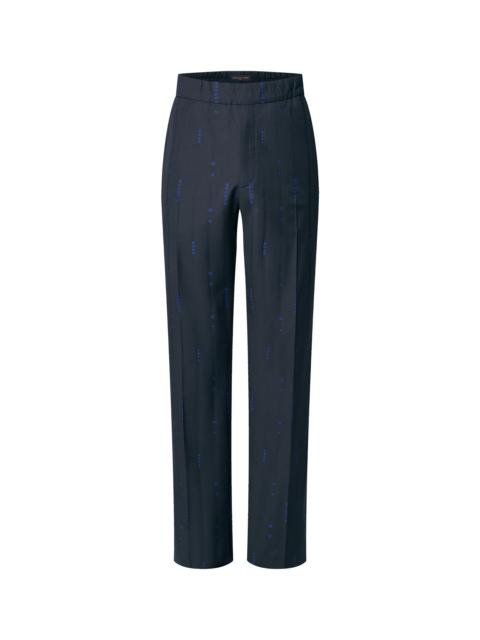 Louis Vuitton Tailored Wool Drawstring Pants