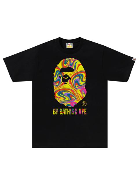 BAPE Marbling By Bathing Ape Tee 'Black'