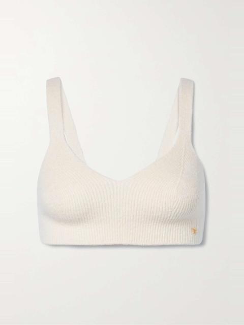 TOM FORD Ribbed cotton-blend bralette