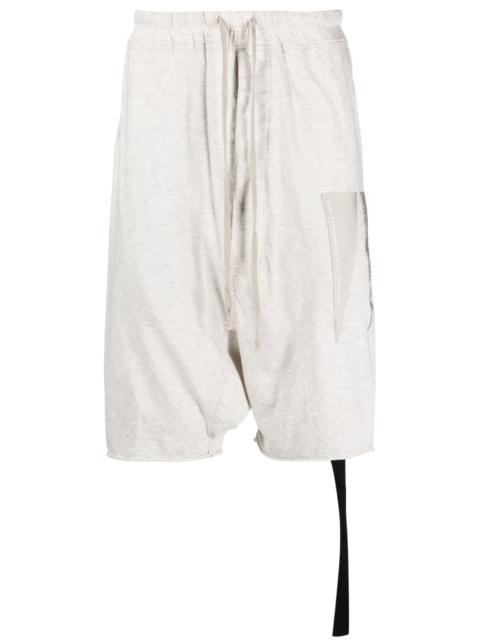 Rick Owens DRKSHDW drop-crotch drawstring shorts