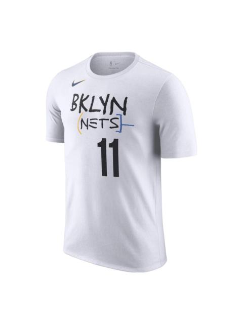 Nike Nike x NBA 브루클린 NETS Kyrie Irving 티셔츠 'White' DV5975-103