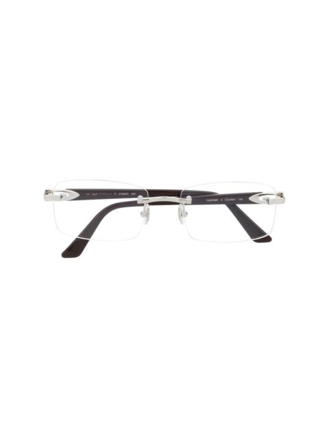 Cartier CT0287O frameless glasses