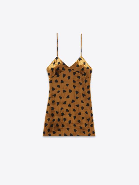 SAINT LAURENT sleeveless dress in velvet