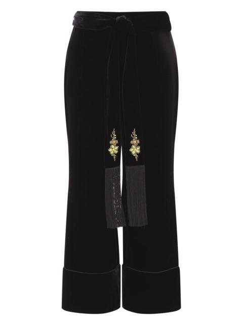 Zimmermann CLASH FLARE CROPPED PANT