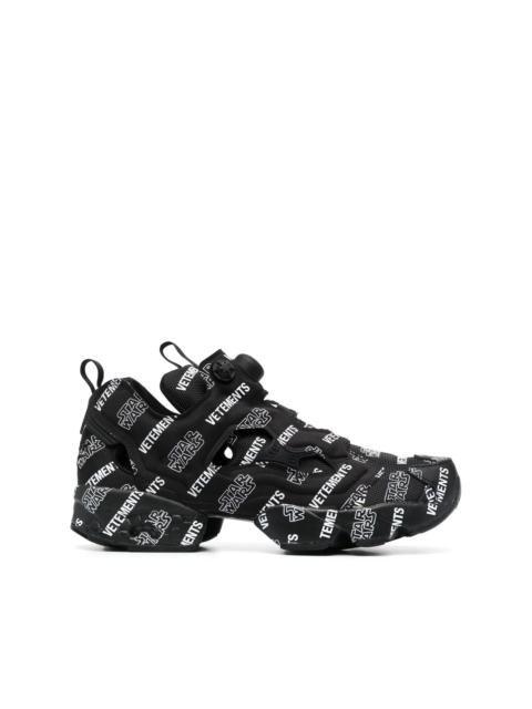 VETEMENTS logo-print chunky sneakers