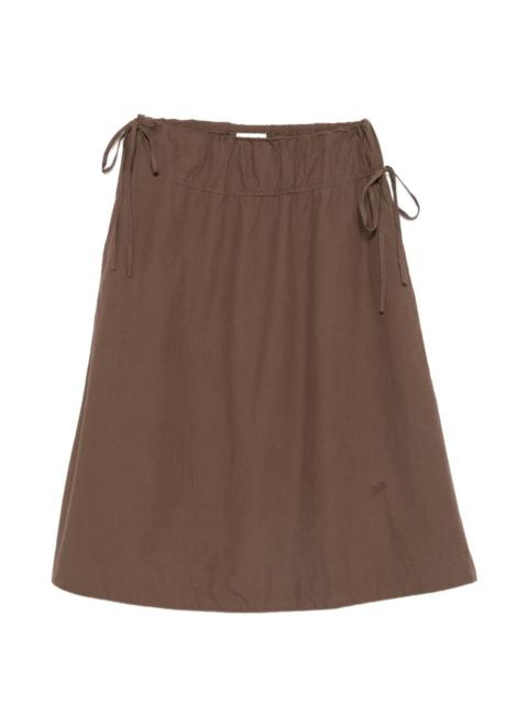 DAMSON MADDER. Caspia drawstring midi skirt