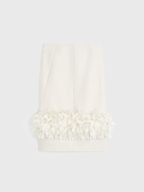 TOTEME Petal skirt ecru