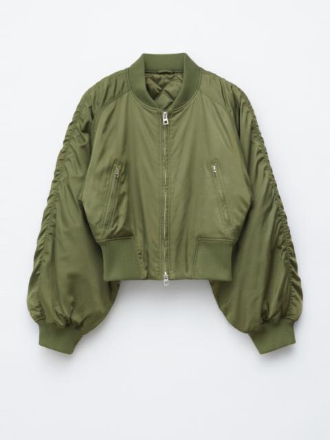 & Other Stories Cropped Bomber Jacket