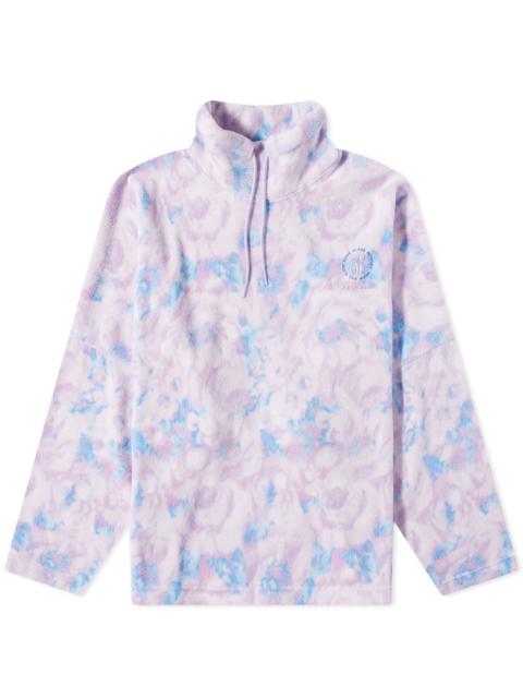 Martine Rose Martine Rose Floral Quarter Zip Fleece