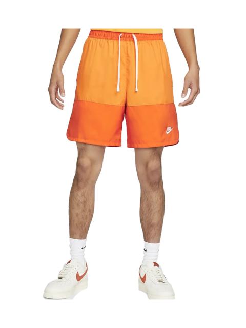 Nike WOVEN LINED FLOW SHORTS "Orange" DM6831 834