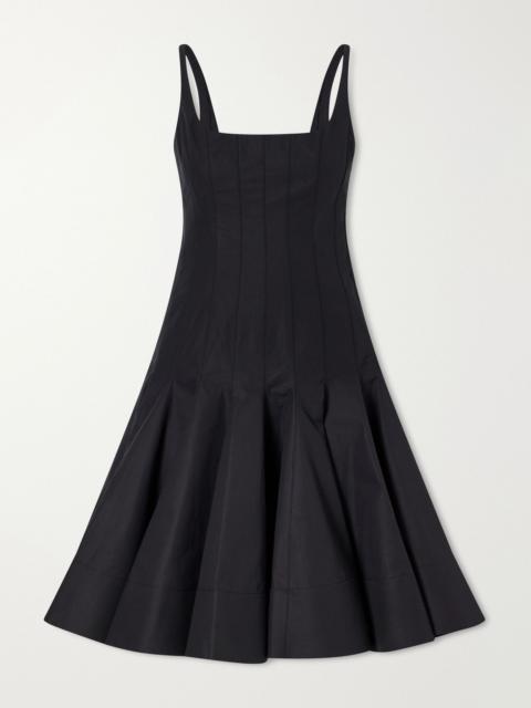 JACQUEMUS La Robe Agave cotton mini dress Black