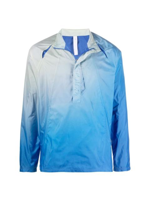 gradient-effect lightweight jacket