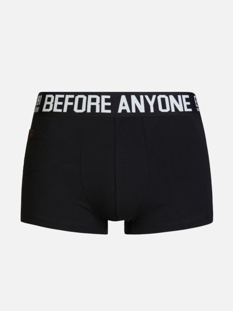 EVISU SLOGAN JACQUARD WAISTBAND TRUNKS