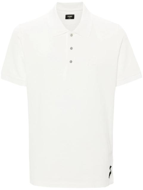 FENDI FF-embossed Polo Shirt