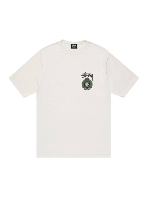 Stussy Crown Wreath Pigment Dyed Tee 'Natural'