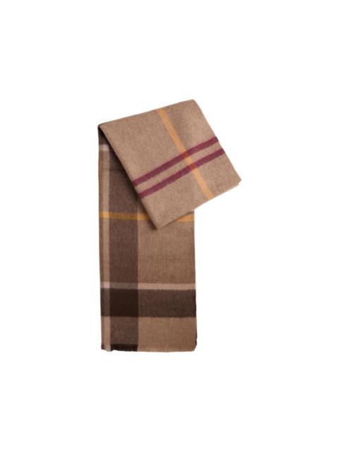 Barbour Rosefield tartan-check wool scarf