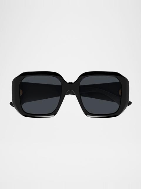 Chloé Round Acetate Sunglasses