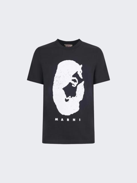 Marni Short Sleeve Tee Black