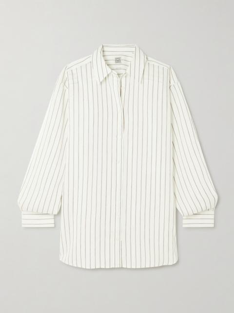 TOTEME Striped Voile Shirt