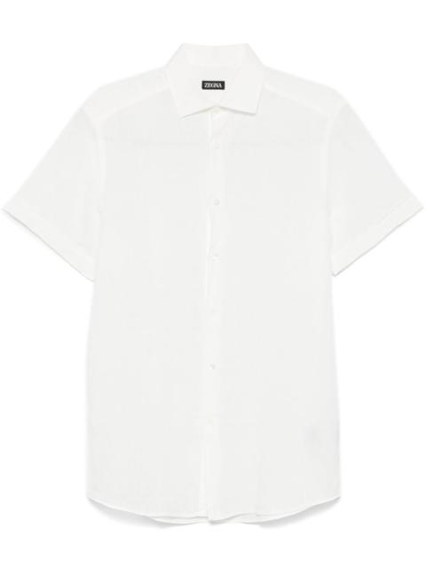ZEGNA linen shirt