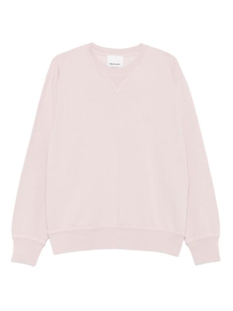 Isabel Marant logo-embroidered crew-neck sweatshirt