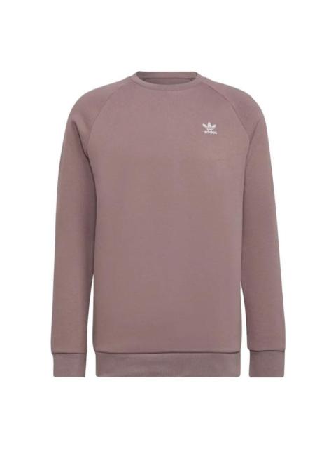 adidas Adicolor Trefoil Crewneck Sweatshirt 'Purple Mauve' HJ7991