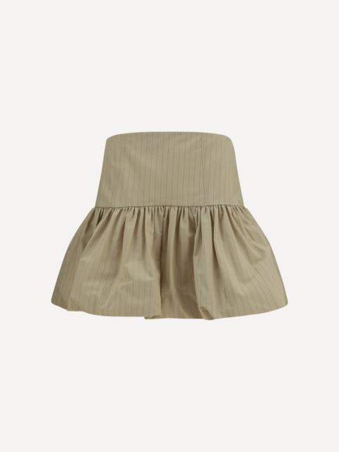 GANNI Ruffled mini Skirt
