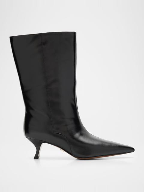 rag & bone Mott Leather Mid-Calf Boots