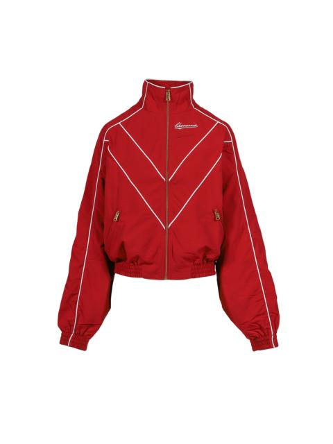 WILLY CHAVARRIA CROPPED BAD BOY JACKET / RED
